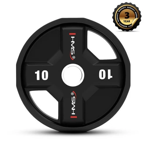 Olympijský polyuretanový kotouč HMS TPC10 10 kg