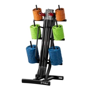 Sestava 10 sad na Body pump HMS SBP22 a stojanu STR40