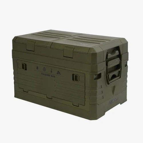 Skládací box s víkem NILS Camp NCB4003 42L zelený