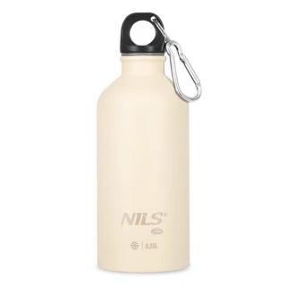Nerezová turistická láhev NILS Camp NC3801 béžová 500 ml