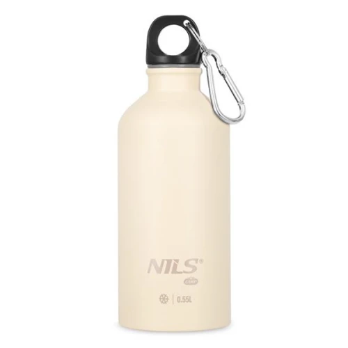 Nerezová turistická láhev NILS Camp NC3801 béžová 500 ml