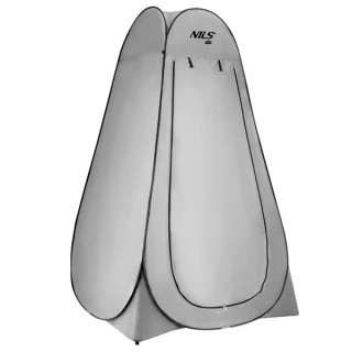 Skládací převlékací/sprchovací kabina NILS Camp NC1706 šedá