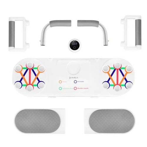 Multifunkční tréninková deska na kliky a břicho HMS DBP03