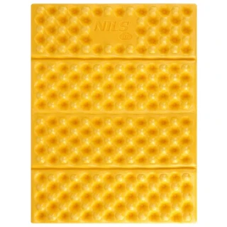 Skládací pěnové sedátko s reflexní vrstvou NILS Camp NC17105 žluté