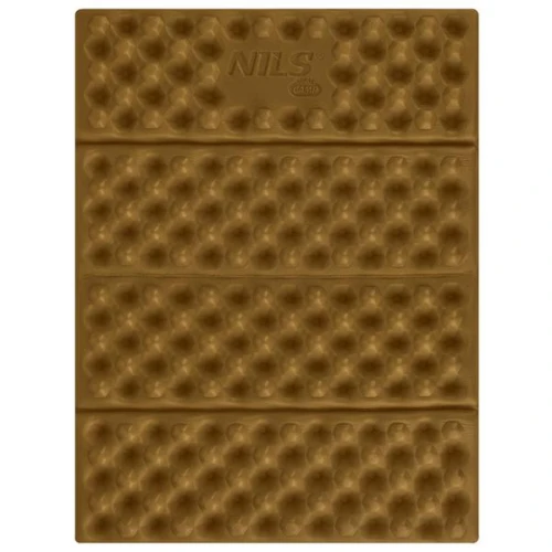 Skládací pěnové sedátko s reflexní vrstvou NILS Camp NC17105 hnědé