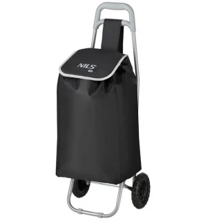 Nákupní taška na kolečkách NILS Camp NC17106 40L černá