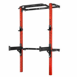 Skládací posilovací klec - Power Rack HMS KLT23 červená