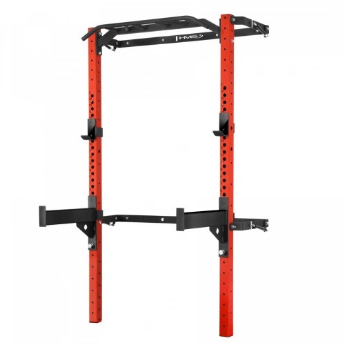 Skládací posilovací klec - Power Rack HMS KLT23 červená