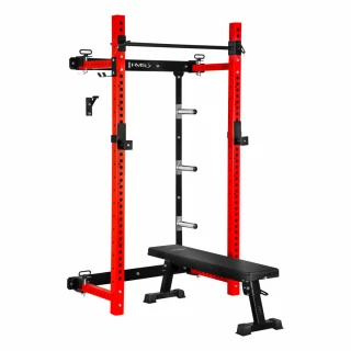 Multifunkční skládací posilovací stojan - Power Rack HMS…