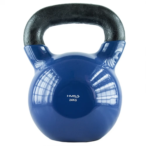 KN 24 KG KETTLEBELL POKRYTÝ VINYLEM HMS