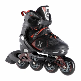 Kolečkové brusle NILS Extreme NA9080, červené