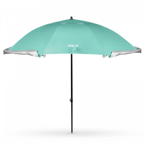 Plážový slunečník / paraván NILS Camp NC17114 240 cm zelený