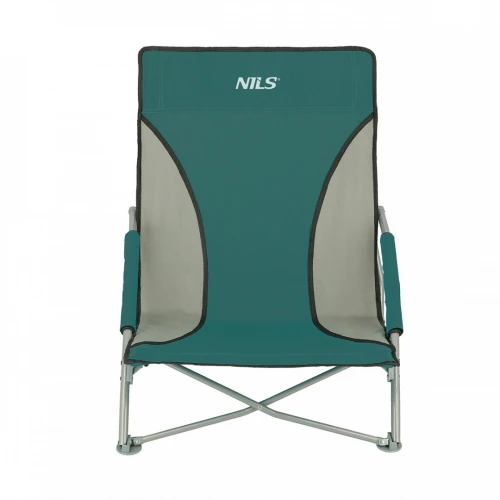Plážové křeslo NILS Camp NC3035 zelené