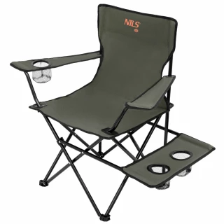 Skládací kempingová židle NILS Camp NC3301 khaki
