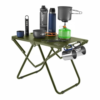 Skládací turistický stůl NILS Camp NC3310 zelený