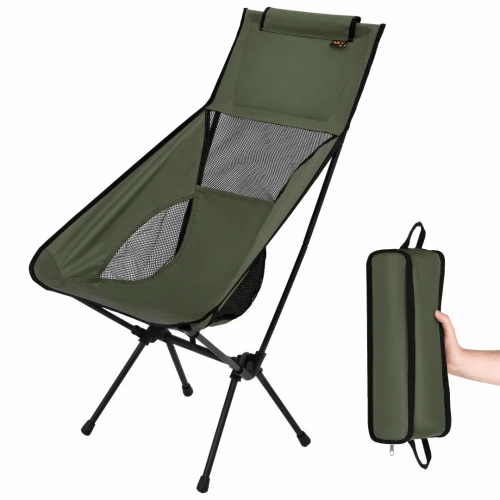 Ultralehké skládací křeslo NILS Camp NC3321 khaki