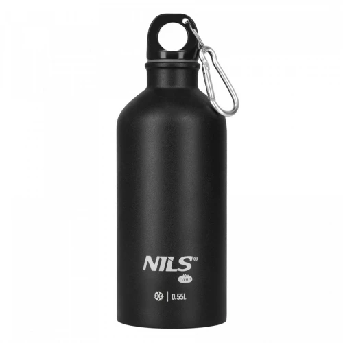 Nerezová turistická láhev NILS Camp NC3801 černá 500 ml