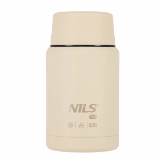 Termoska na jídlo NILS Camp NC3807 béžová 550 ml