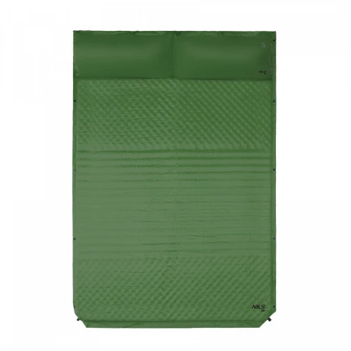 Samonafukovací dvouosobová karimatka NILS CAMP NC4060 zelená