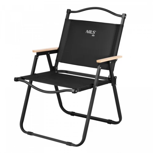 Skládací kempingové křeslo NILS Camp NC4307 černé