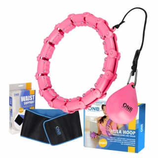 Sada masážní hula hoop ONE Fitness OHA02 se závažím a…