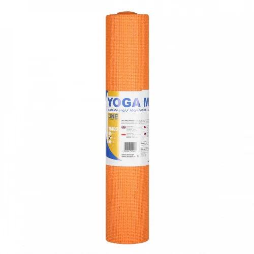 Podložka pro jógu ONE Fitness YM02 oranžová