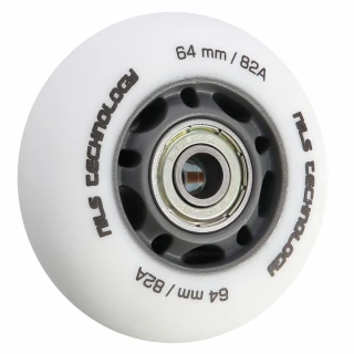 Matná kolečka NILS Extreme PU 64x24 82A s ložisky ABEC 9,…