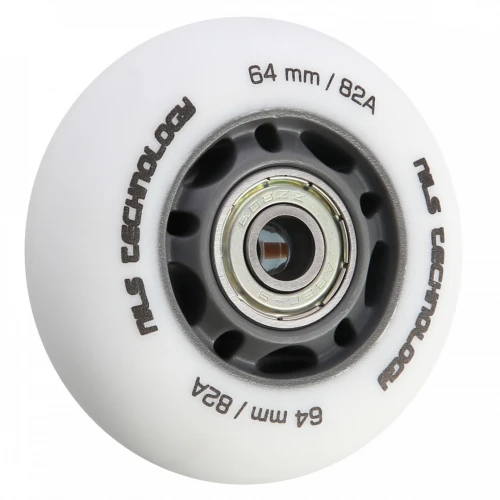 Matná kolečka NILS Extreme PU 64x24 82A s ložisky ABEC 9,…