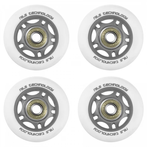 Matná kolečka NILS Extreme PU 80x24 82A s ložisky ABEC 9,…