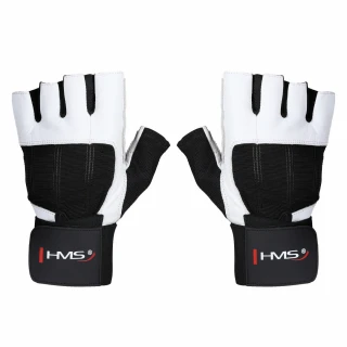 Fitness rukavice HMS RST04 bílé