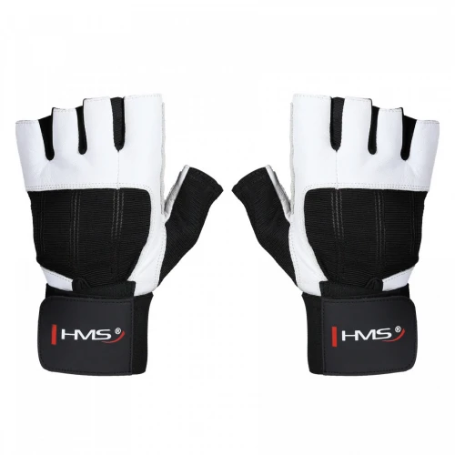 Fitness rukavice HMS RST04 bílé