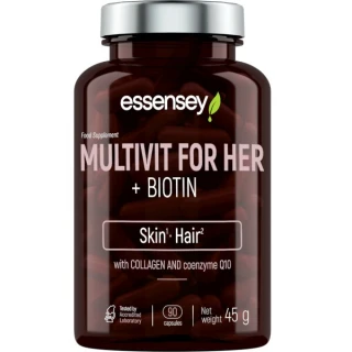ESSENSEY Multivitamíny pro ženy s Biotinem - 90 kapslí