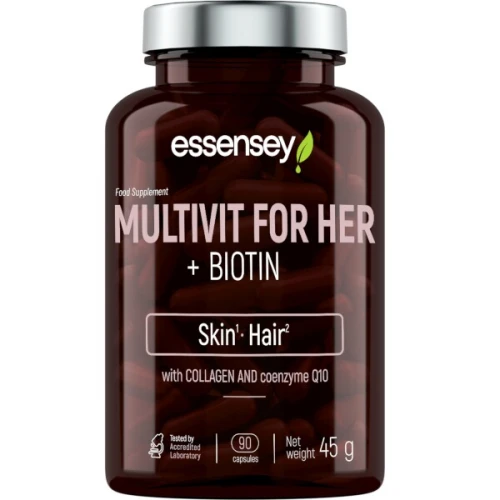 ESSENSEY Multivitamíny pro ženy s Biotinem - 90 kapslí