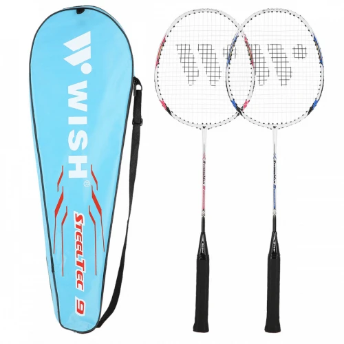 Sada badmintonových raket WISH Steeltech 9K
