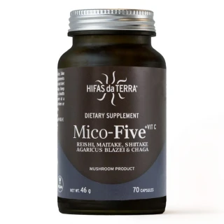 Mico-Five Immune System 70 kapslí Bio (Reishi, Maitake, Shiitake, Žampion, Chaga)