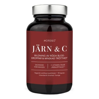 Järn and C 90 kapslí (Železo a Vitamín C)