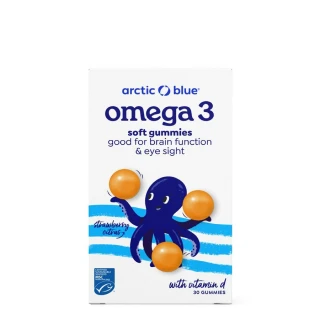 Kids Omega 3 30 gummies (250mg DHA, 70mg EPA and Vitamin D 200IU)