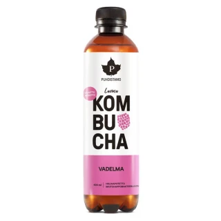 Kombucha BIO 400 ml raspberry (Vadelma)