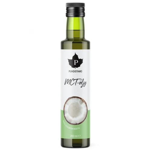 MCT Oil 250 ml (Olej s triglyceridy se středně dlouhým řetězcem)