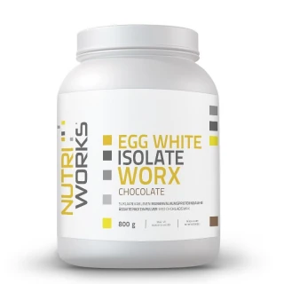 Egg White Isolate Worx 800g čokoláda