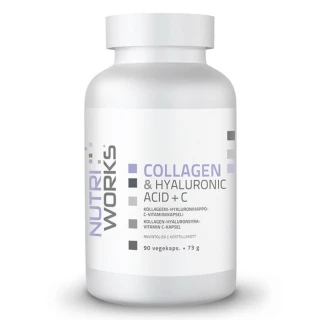 Collagen and Hyaluronic Acid + C 90 kapslí