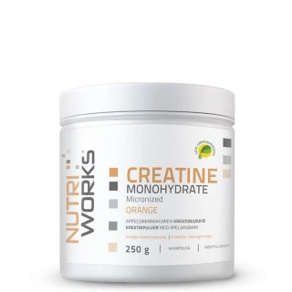Creatine Monohydrate 250g orange