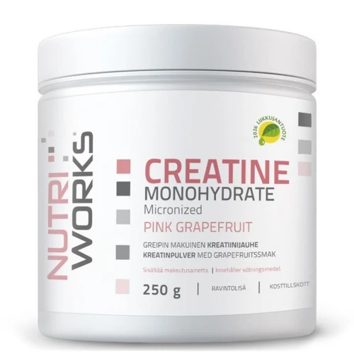 Creatine Monohydrate 250g pink grapefruit