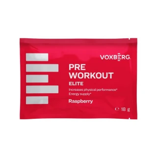 Pre-Workout Elite 18g malina