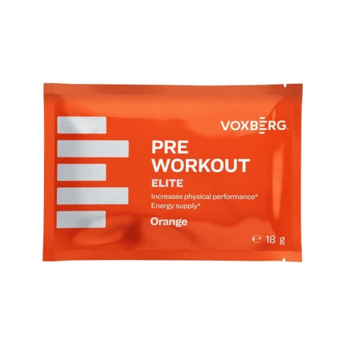 Pre-Workout Elite 18g pomeranč