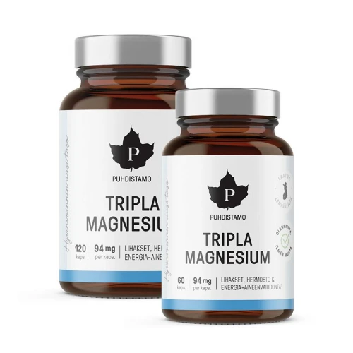 Triple Magnesium 120 kapslí + 60 kapslí ZDARMA (Hořčík)