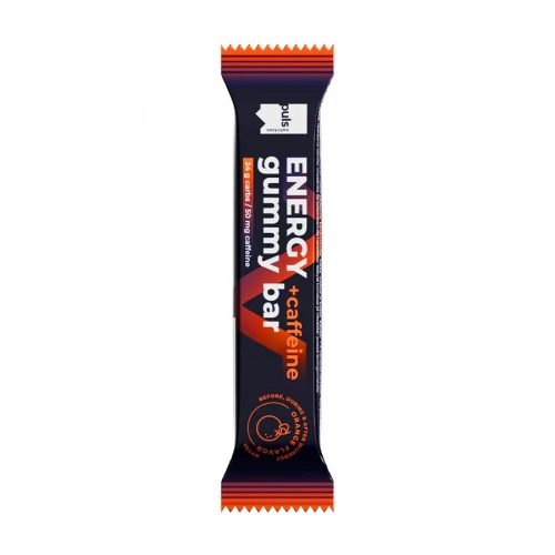 Energy Gummy Bar + Caffeine 30g orange