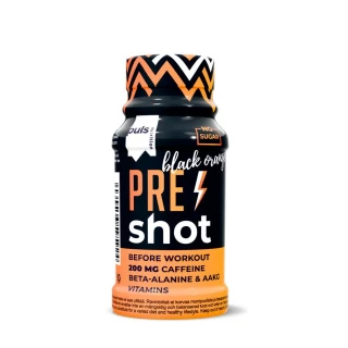 Pre-Workout Shot 60ml black orange