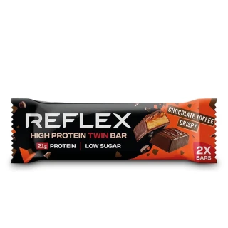 High Protein Twin Bar 60g chocolate toffee crispy