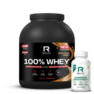 100% Whey Protein 2kg slaný arašídový karamel